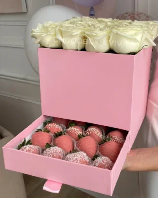 Композиція з полуниці в шоколаді - CHOCOBOX