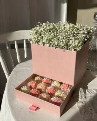 Композиція з полуниці в шоколаді - CHOCOBOX