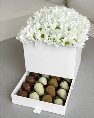 Композиція з полуниці в шоколаді - CHOCOBOX
