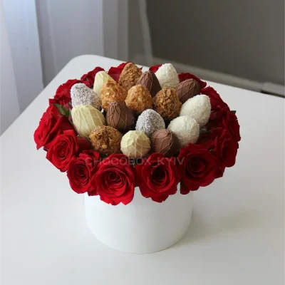 Композиція з полуниці в шоколаді - CHOCOBOX