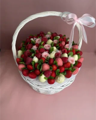 Композиція з полуниці в шоколаді - CHOCOBOX