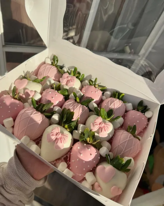 Бокс з полуниці у шоколаді - CHOCOBOX