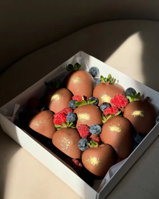 Бокс з полуниці у шоколаді - CHOCOBOX