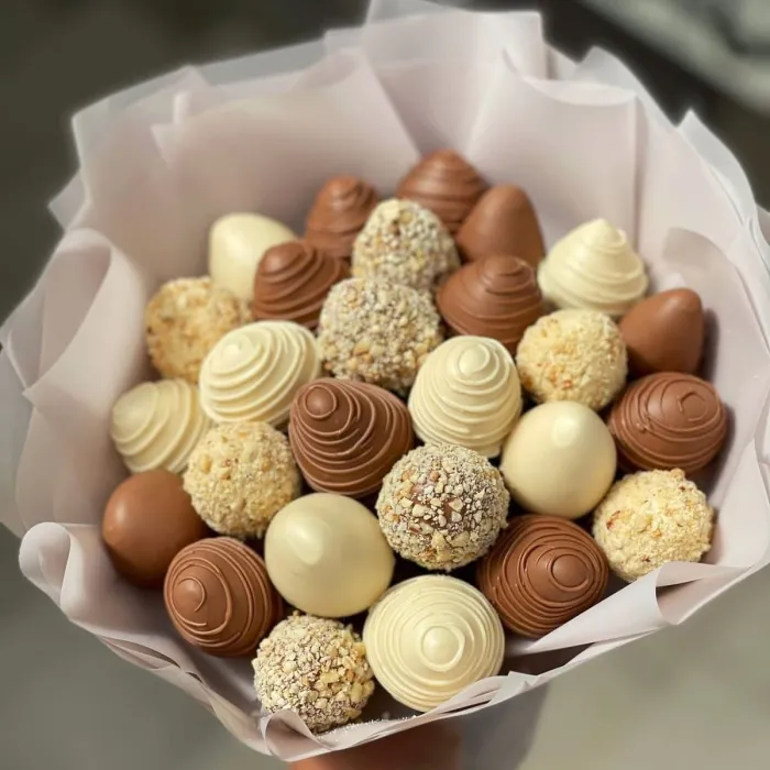Букет з полуниці у шоколаді - CHOCOBOX