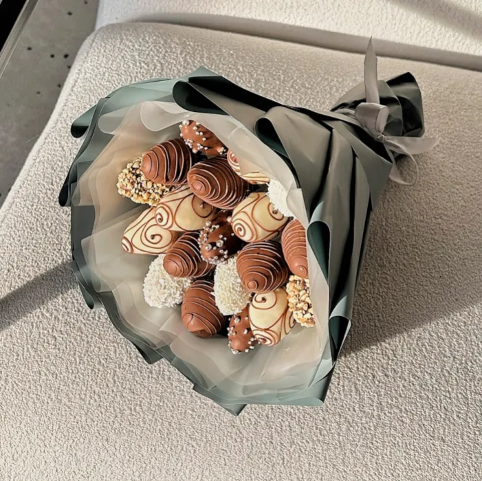 Букет з полуниці у шоколаді - CHOCOBOX