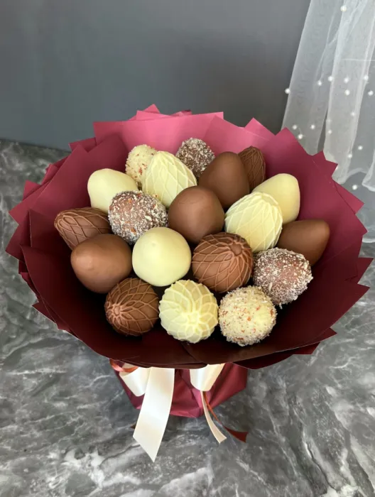 Букет з полуниці у шоколаді - CHOCOBOX