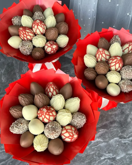 Букет з полуниці у шоколаді - CHOCOBOX