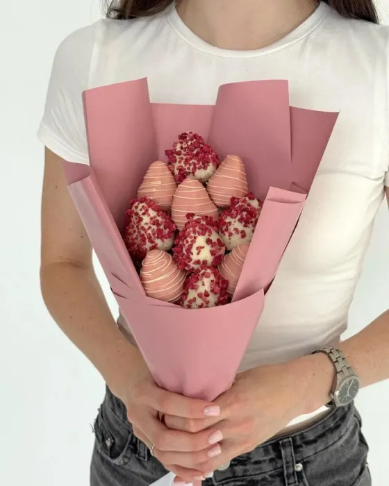 Букет з полуниці у шоколаді - CHOCOBOX