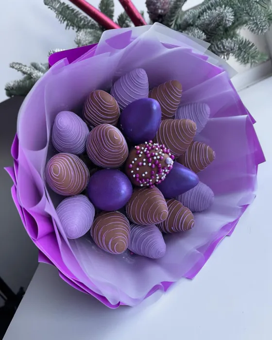 Букет з полуниці у шоколаді - CHOCOBOX