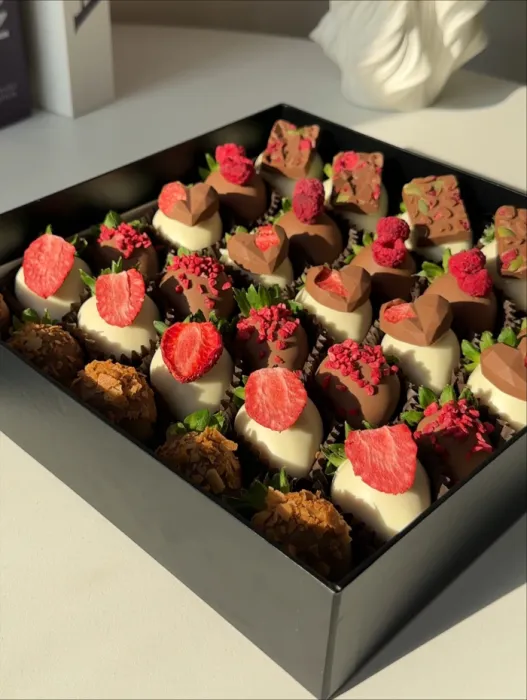 Бокс з полуниці у шоколаді - CHOCOBOX