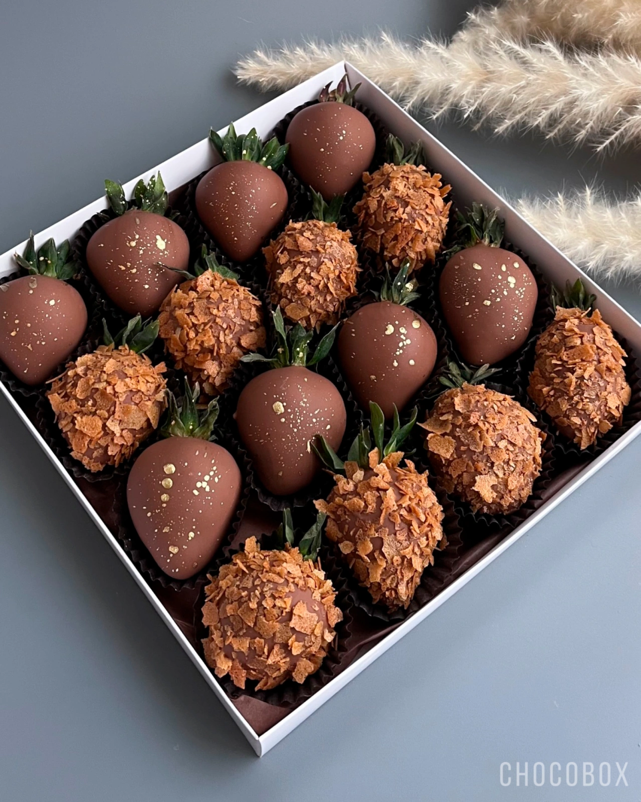 Бокс з полуниці у шоколаді - CHOCOBOX