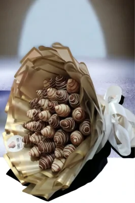 Букет з полуниці у шоколаді - CHOCOBOX