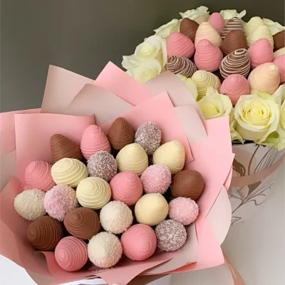 Букет з полуниці у шоколаді - CHOCOBOX