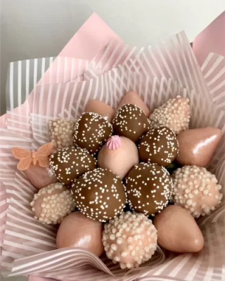 Букет з полуниці у шоколаді - CHOCOBOX