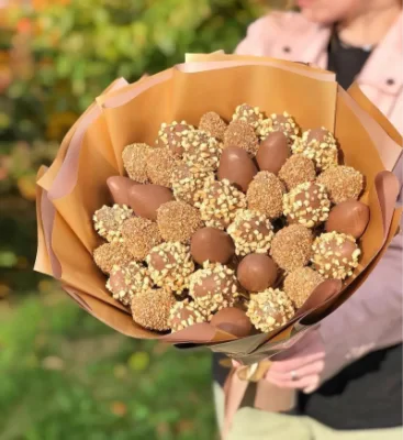 Букет з полуниці у шоколаді - CHOCOBOX