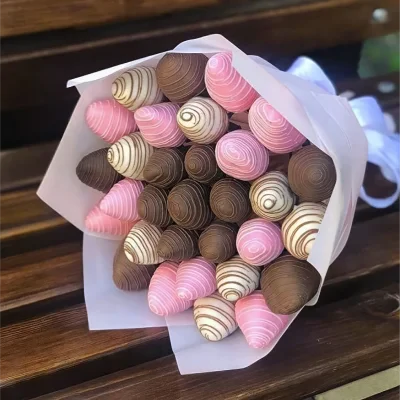 Букет з полуниці у шоколаді - CHOCOBOX