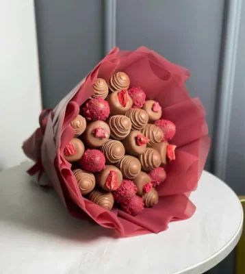 Букет з полуниці у шоколаді - CHOCOBOX