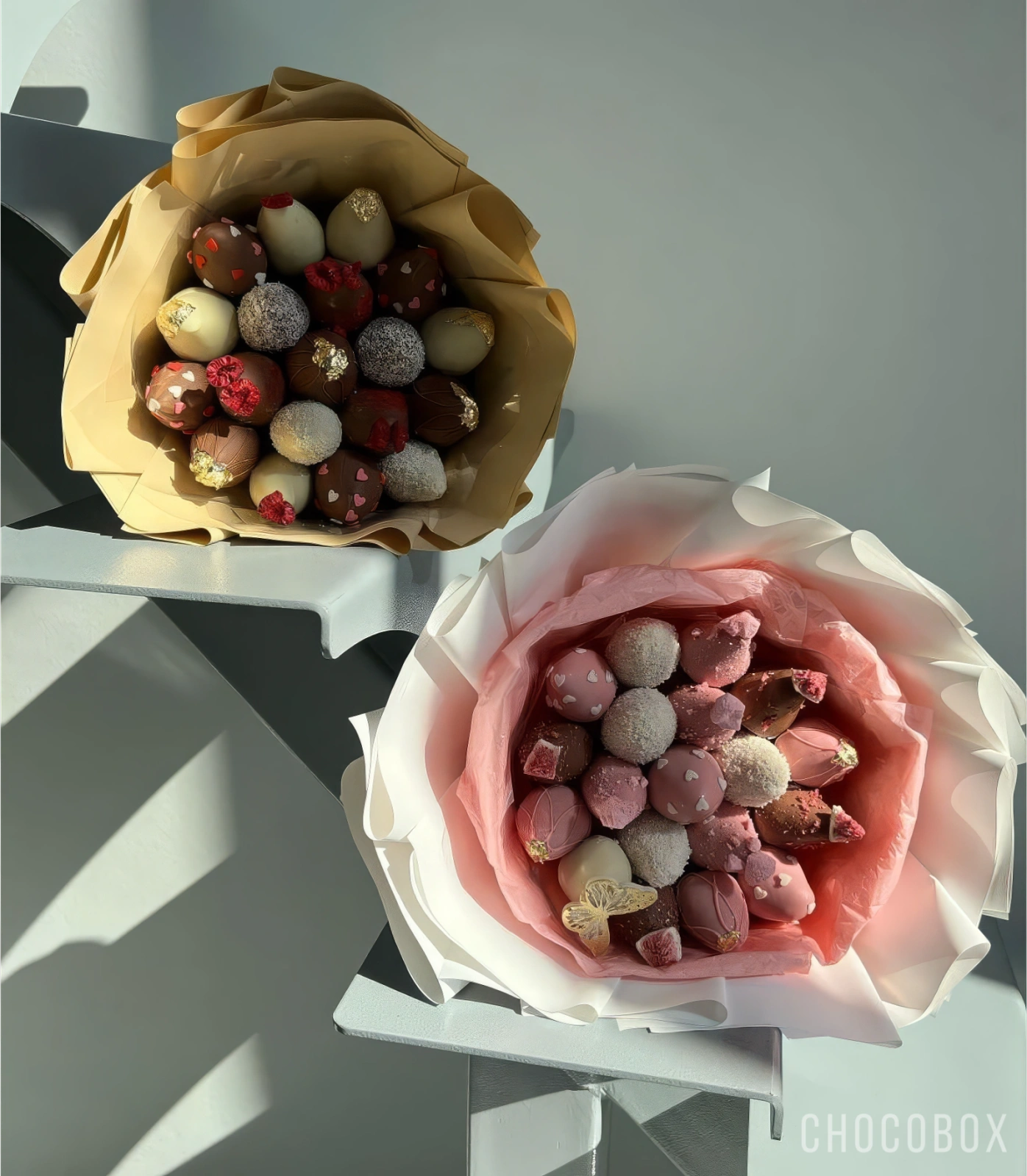 Букет из клубники в шоколаде - CHOCOBOX