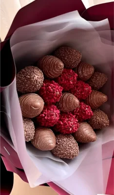 Букет з полуниці у шоколаді - CHOCOBOX