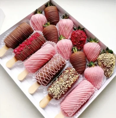 Бокс з бананами в шоколаді - CHOCOBOX