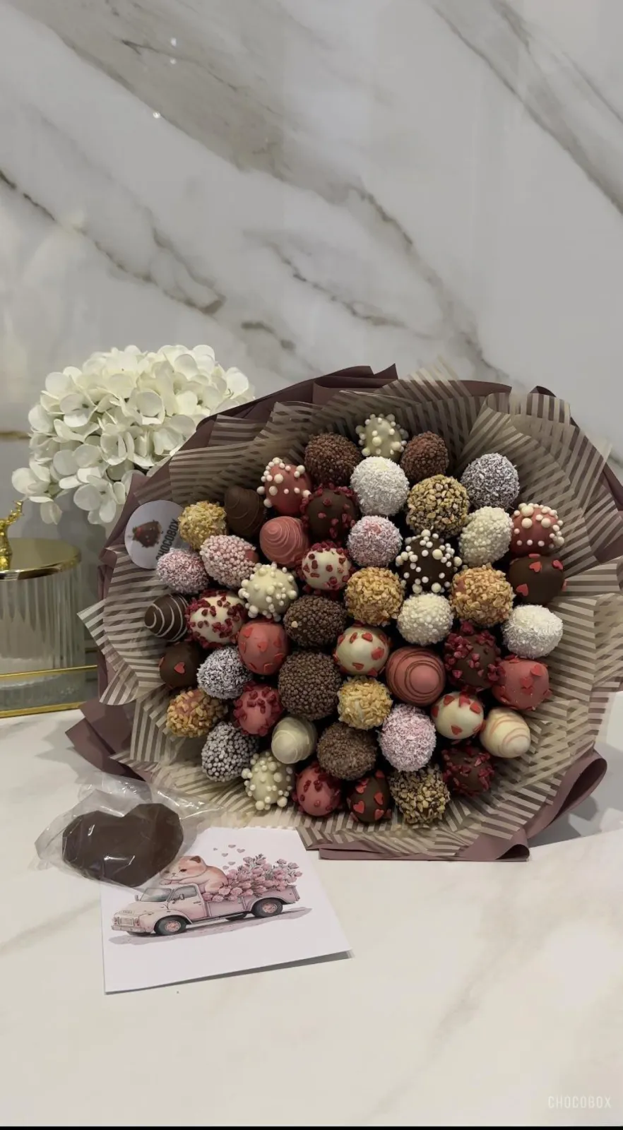 Фото відгуку про полуницю в шоколаді від CHOCOBOX