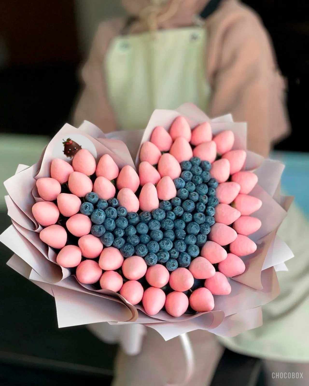 Фото відгуку про полуницю в шоколаді від CHOCOBOX