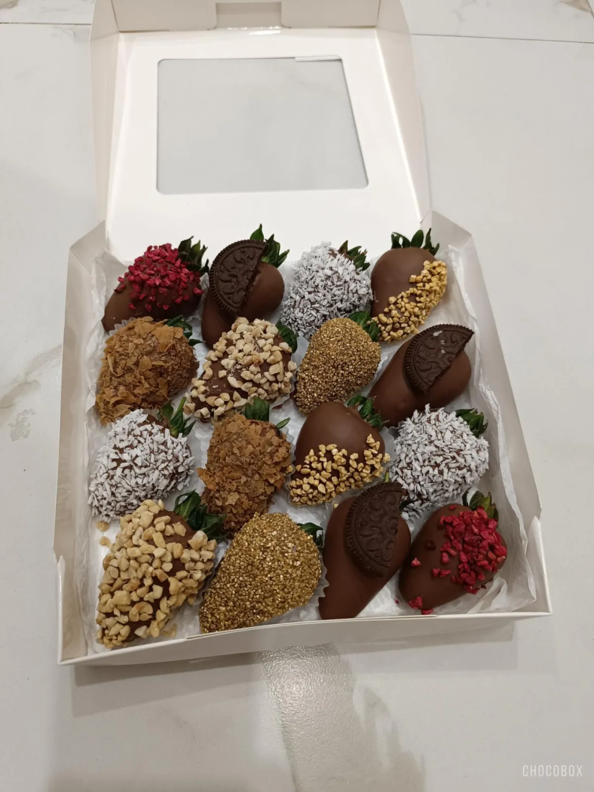Фото відгуку про полуницю в шоколаді від CHOCOBOX